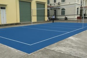 Quy trình sơn sân bóng chuyền chuyên nghiệp, tiêu chuẩn 2026