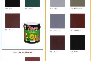 Bảng màu sơn Tison mới nhất – Cập nhật đầy đủ, dễ chọn