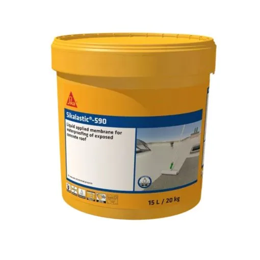 Sikalastic – Màng chống thấm dạng lỏng, linh hoạt cho mái phẳng