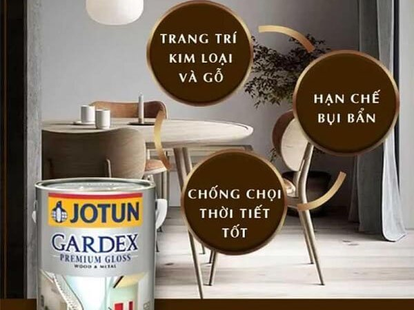 Những ưu điểm nổi bật của dòng sơn Jotun Gardex