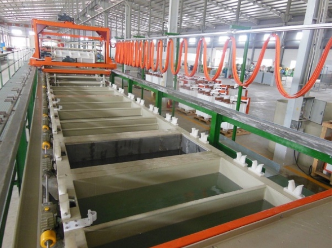 Hệ thống bể mạ kẽm tự động hóa