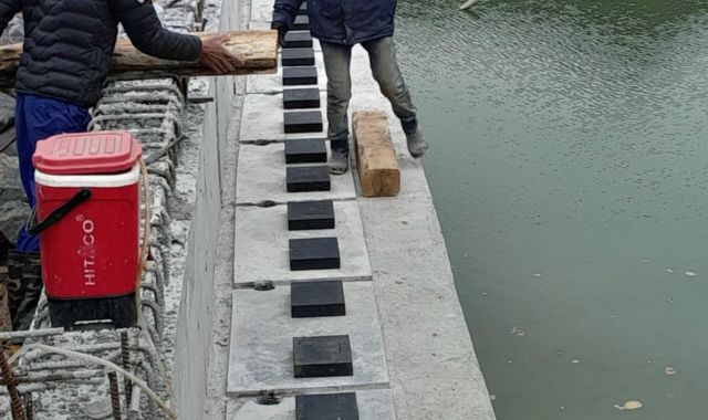 Gối cầu cao su di động