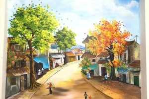 Các mẫu tranh vẽ tường 3D đẹp mang lại cảm giác chân thực