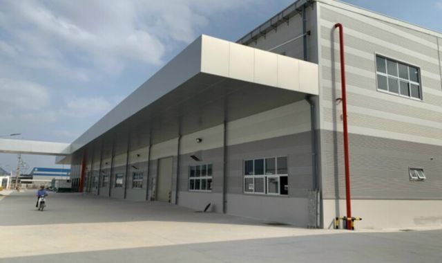 Mái canopy khung thép nhà xưởng và các khu chế xuất công nghiệp
