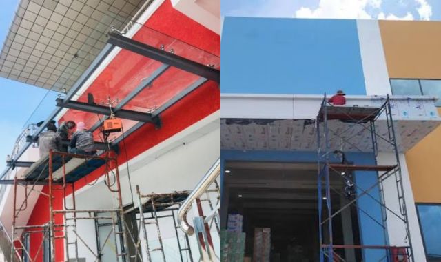 Thi công mái canopy giá rẻ