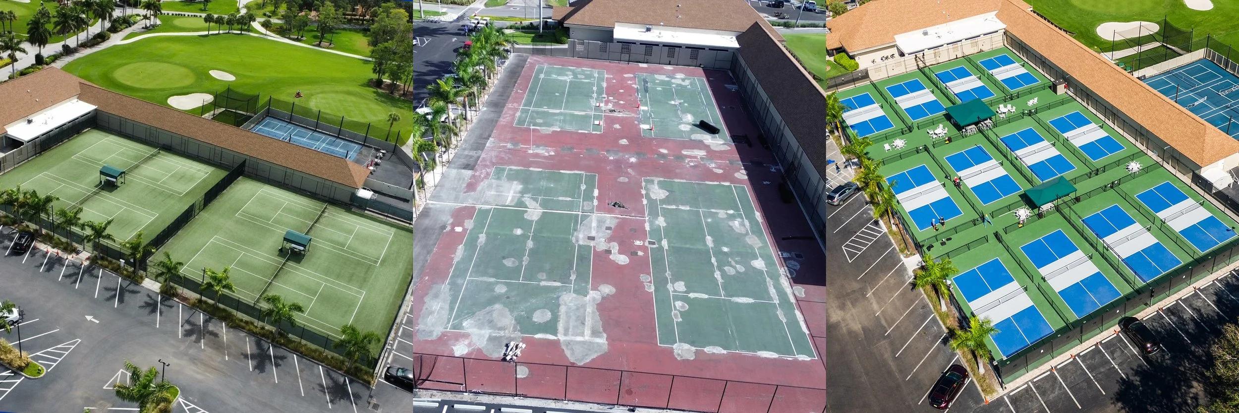 Cải Tạo Sân Tennis Cũ Thành Sân Pickleball