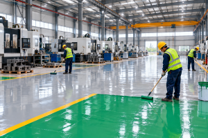 Sơn Epoxy Cho Nhà Xưởng Cơ Khí – Lưu Ý Đặc Biệt Về Tải Trọng & Chịu Dầu Nhớt